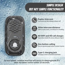 Campanello interfono wireless