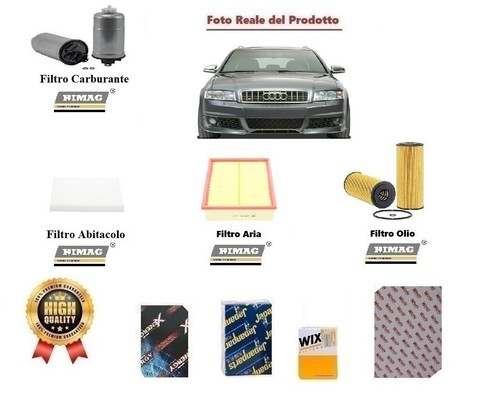 Kit filtri tagliando per audi - kit,