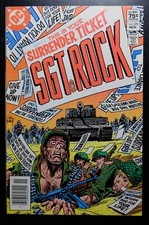 SGT ROCK #370 - 395 & ANN. #3 *8 BOOK, HIGH GRADE, CANADIAN PRICE VARIANT LOT**