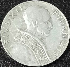 VATICANO MONETA 5 LIRE 1952