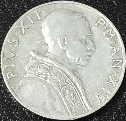 Vaticano moneta lire - lire, 1952