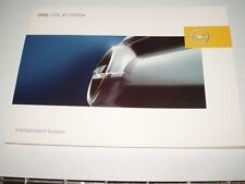 Manuale di istruzioni Opel Infotainment System CDC40 Opera, 01/2004 (nuovo)