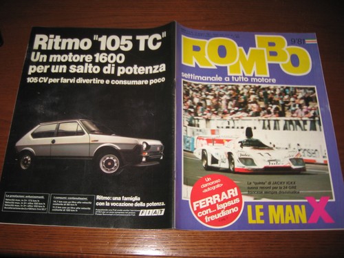 Rivista rombo 1981 - rombo, 1981/9=24