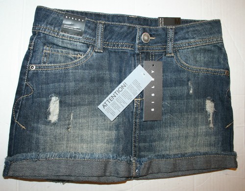 Minigonna sisley denim - sisley,