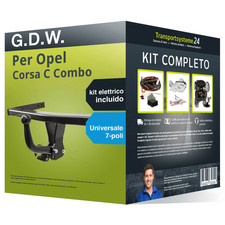 Pacco Gancio traino fisso