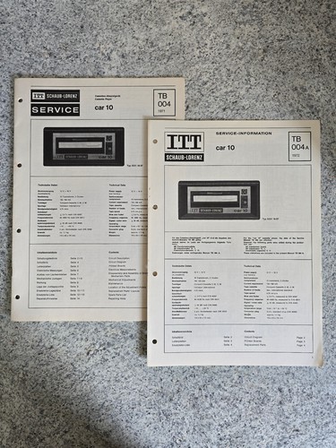 Manuale servizio originale - di,