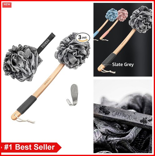 Set loofah scrubber schiena - set,