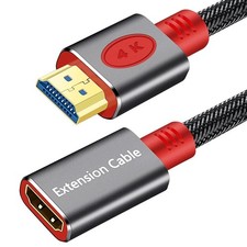 SHULIANCABLE Cavo Prolunga HDMI HDMI Maschio Femmina Alta Velocità Supporta 4K