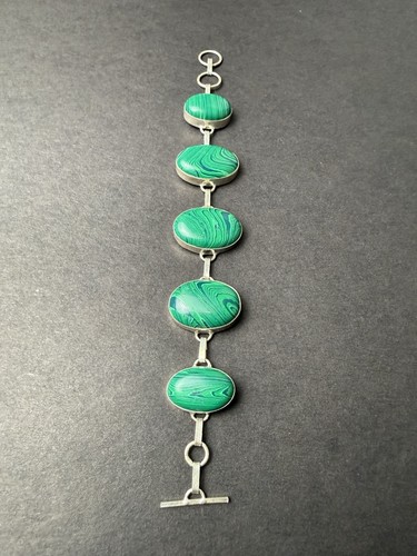 Bracciale maglia malachite