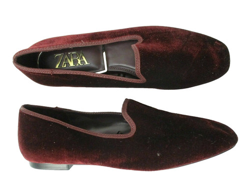Mocassini zara velluto - mocassini,