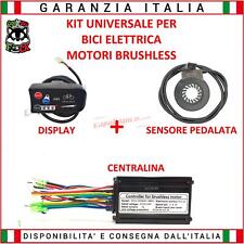 Kit Centralina + Display Led + Pas Universale 36V 15A Motori Brushless