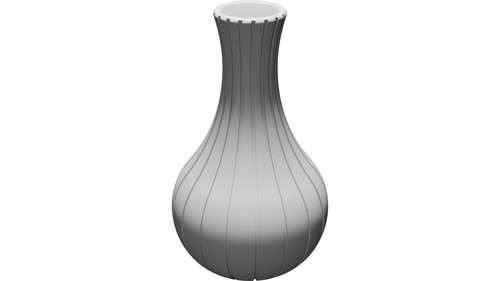 Vaso decorativo bulbus - vaso,