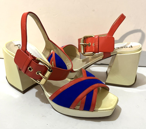 Sandali pollini colorblock - sandali,
