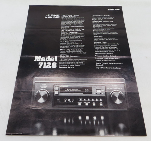 Alpine car audio systems - car,