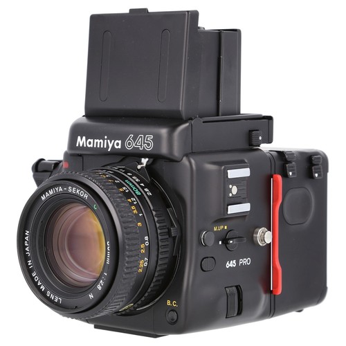 Mamiya 645 pro - pro, con