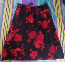 Gonna fiori lunga BLUOLTRE -