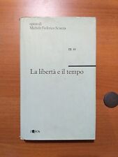 Libro Michele Federico Sciacca La Libertà E Il Tempo L'Epos 1999