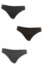 6 Slip Mini Garda 2761 Fianco Basso Elastico Interno in Cotone Filo di Scozia