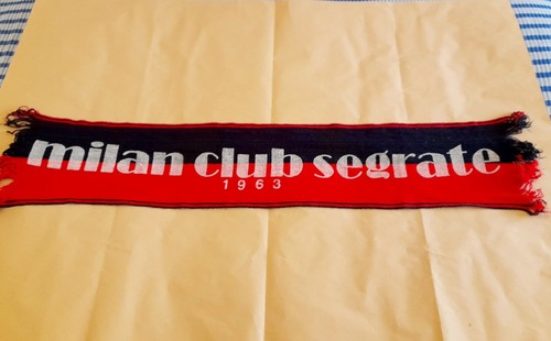 Sciarpa calcio vintage milan - sciarpa,