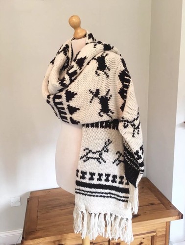 Sciarpa grande zara bicolore - grande,