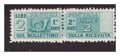 Italia 1947 pacchi - pacchi, postali