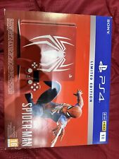Sony PlayStation 4 Slim 1 TB Console con Marvel's Spider-Man – Rossa