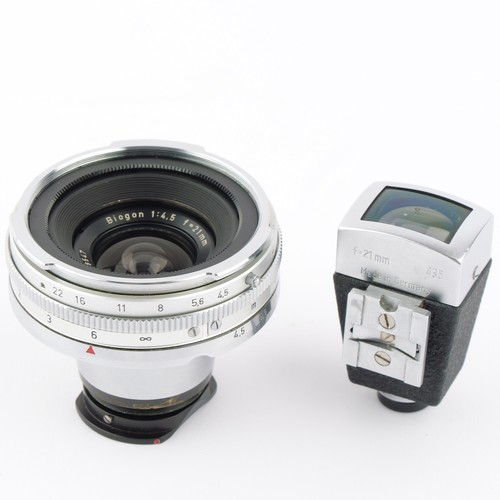 Zeiss biogon 21 mm - biogon, 4,5/21