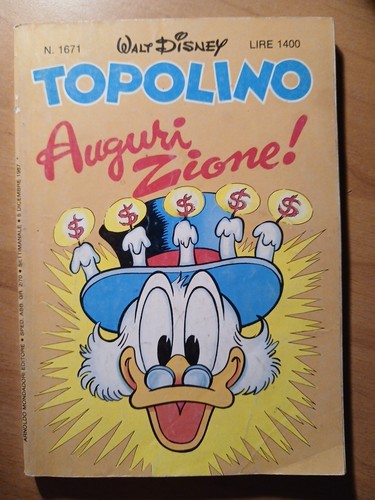 Topolino 1671 edizioni - nr.1671, (edizioni