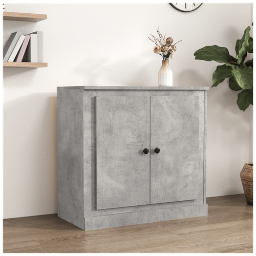 Credenza grigio cemento - grigio,