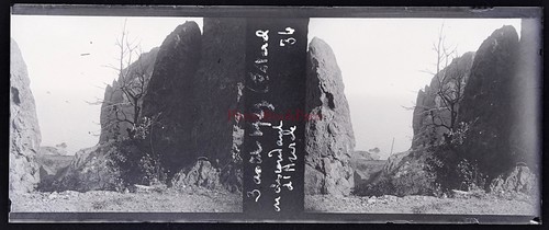 Francia paesaggio rocce 1929 - paesaggio,