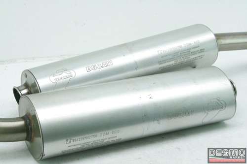 Coppia scarichi 45mm - , originali