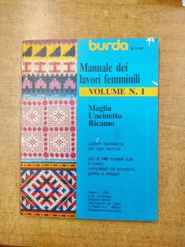 Manuale dei lavori femminili - manuale,