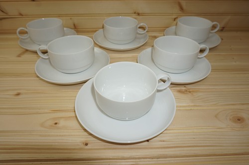 Rosenthal duo white - (6), cups