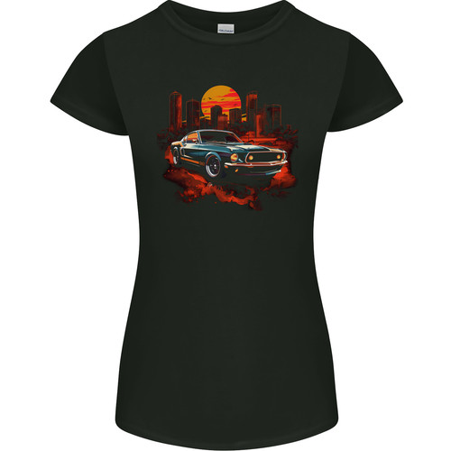 Shirt donna muscle car - muscle,