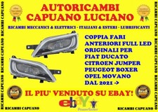 COPPIA FARI ANT FULL LED ORIGINALI DUCATO BOXER JUMPER MOVANO DAL 2021 -