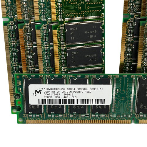 Lotto micron 256mb - di, 9