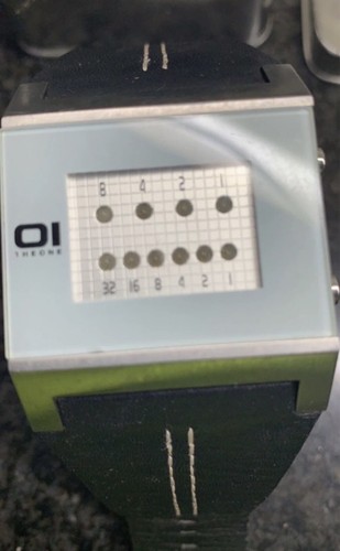 Reloj binario the one - binario,