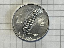 RARA MONETA DA 2 LIRE DEL 1946