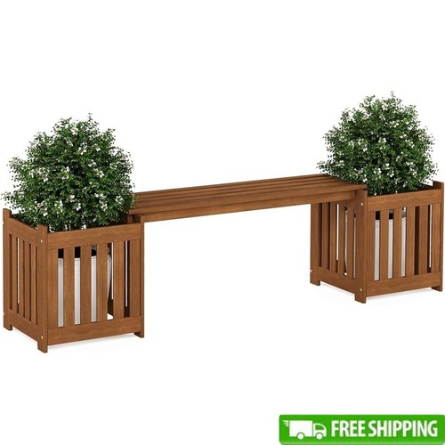 Set panca fioriera legno - fioriera, 2