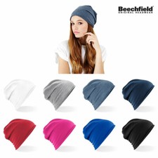CAPPELLO UOMO DONNA INVERNALE IN COTONE JERSEY CUFFIA LUNGA NERO GRIGIO BLU