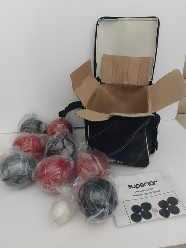 Superior deluxe bocce set - bocce,