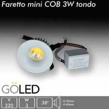 Faro faretto LED incasso MINI