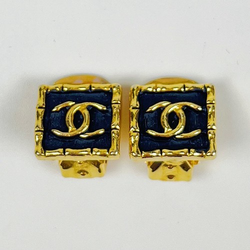 Orecchini chanel logo clip - cc,