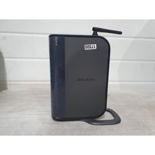 Belkin F5D7634-4 Modem Router ADSL Wireless-G Nero Wi-Fi Compatto 4x Porte LAN