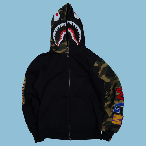 Felpa con cappuccio zip - felpa,
