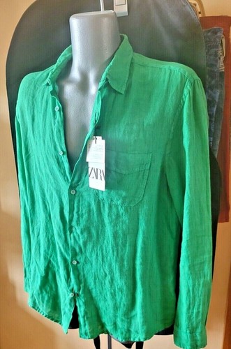 Camicia zara 100 lino - zara,