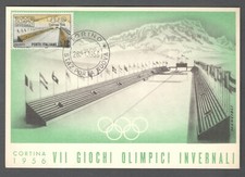 ITALIA CORTINA 1956 VII GIOCHI