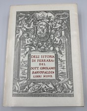 DELL'ISTORIA DI FERRARA del