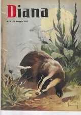 rivista  venatoria DIANA N° 9