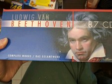 Ludwig Van Beethoven Complete Works 87 CD Collection Box Set pre-owned